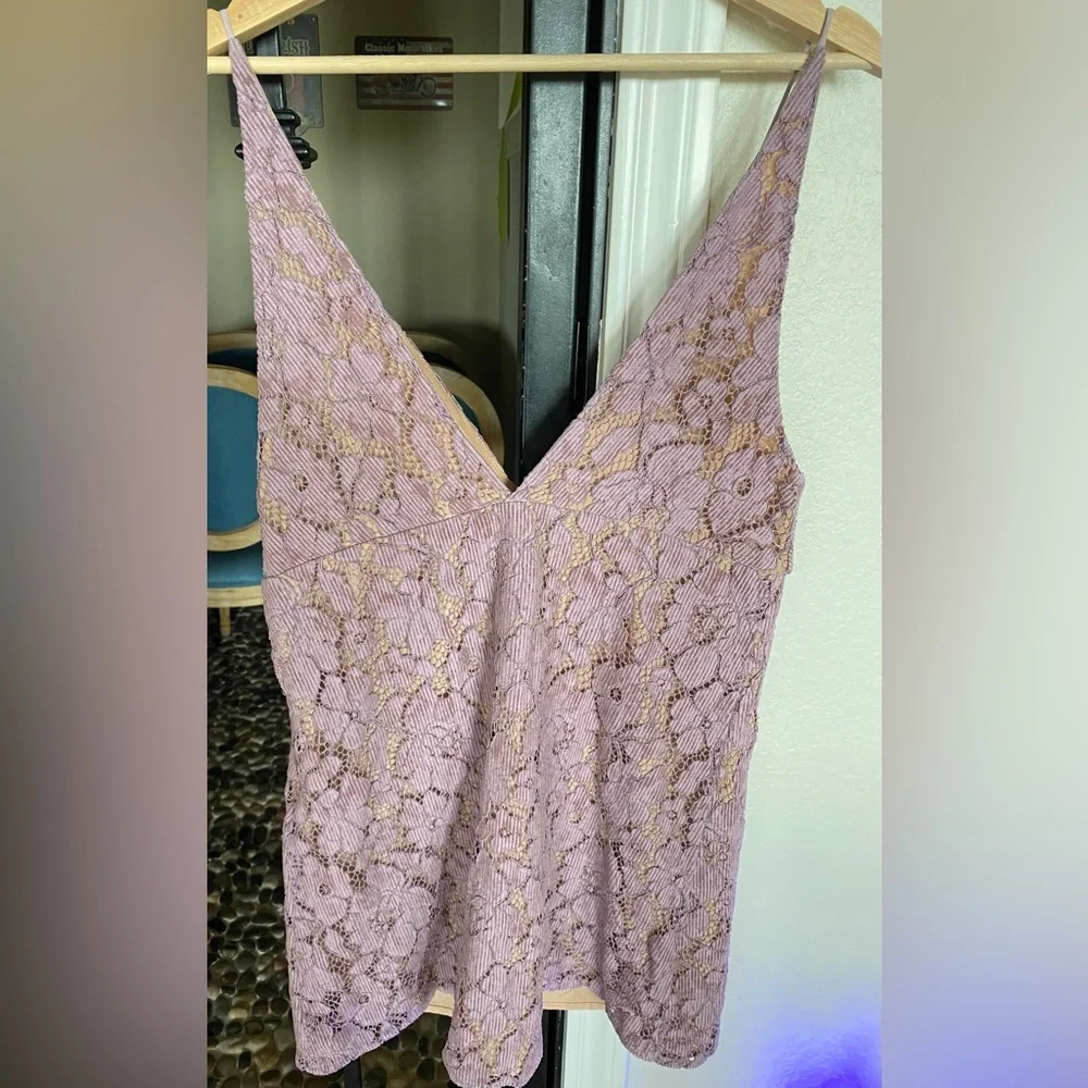 Free People Dangerous Love Lace Mini Dress. Size 10